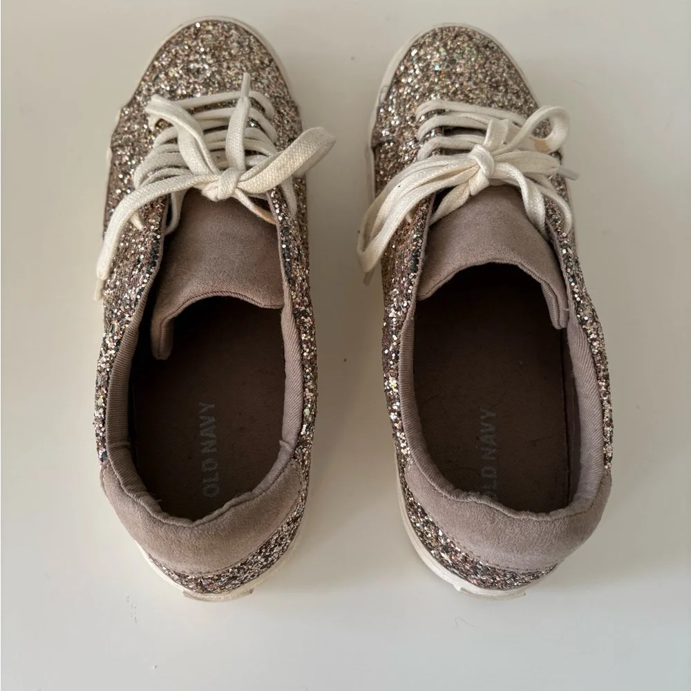 Sparkly Glitter Women’s Sneakers Size 6 - Picture 5 of 9